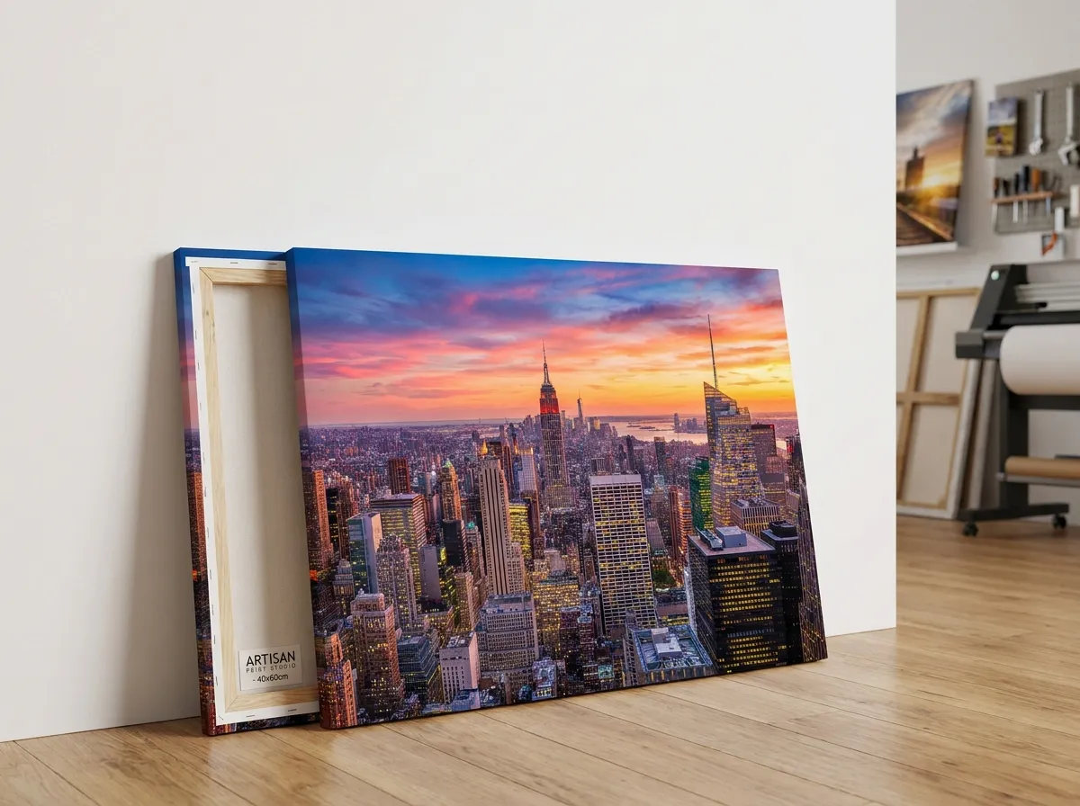 Canvas Gallery 40×60 cm personalizzata — stampa professionale