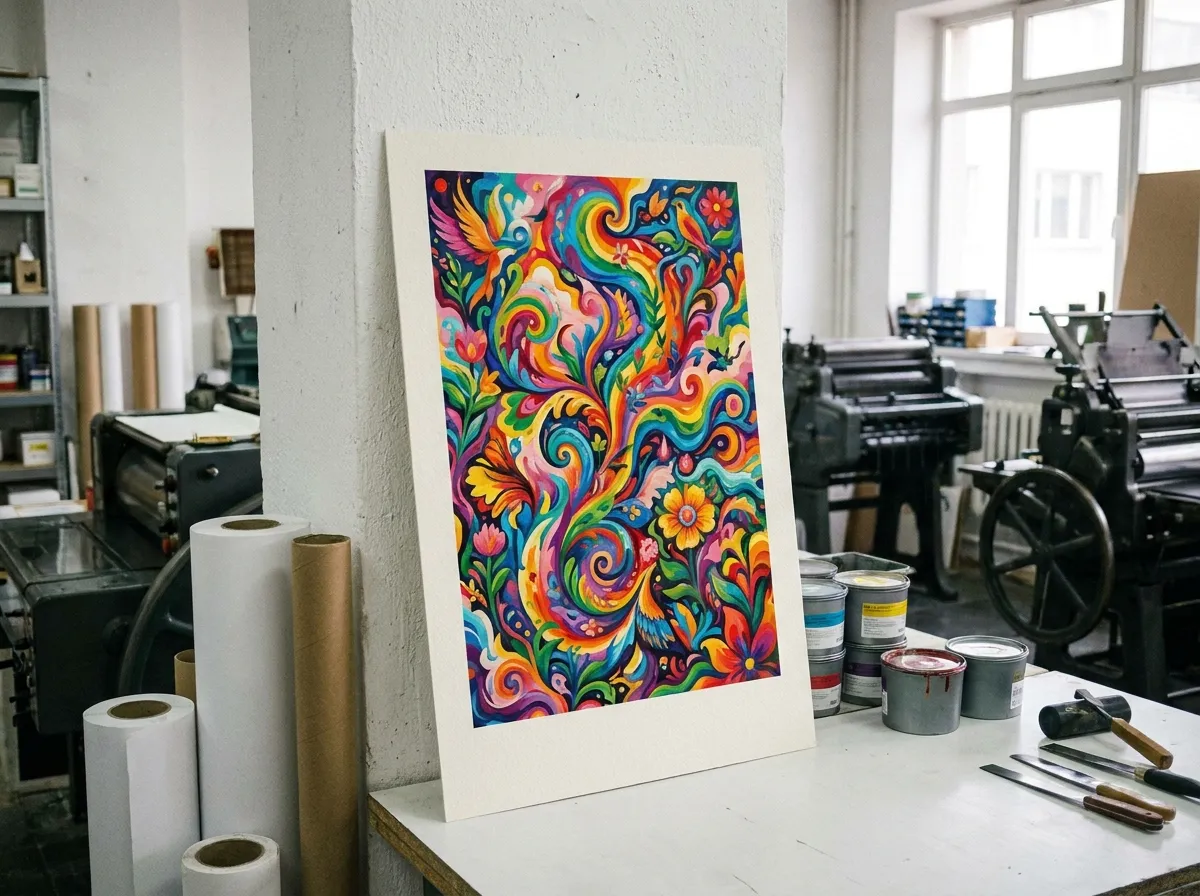 Poster A3 (29×42 cm) personalizzata — stampa professionale